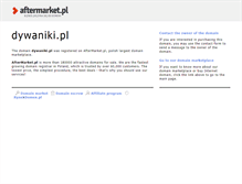 Tablet Screenshot of dywaniki.pl